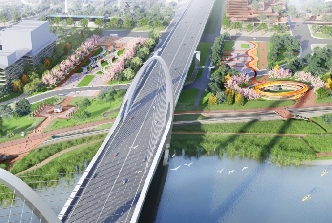 “两园一河”城市设计征集结束，3个方案公布